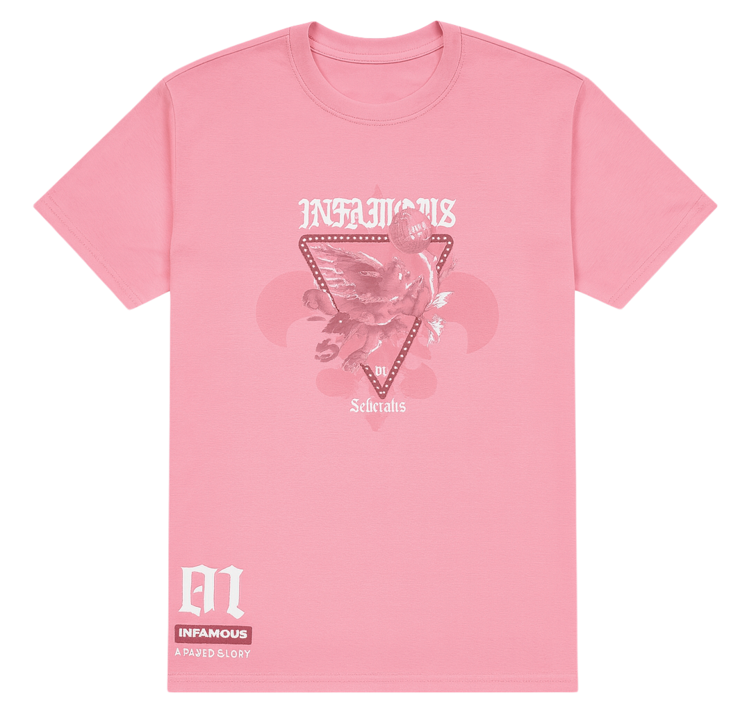 UNDERTD GRAPHIC T-SHIRT ROSE - US5105