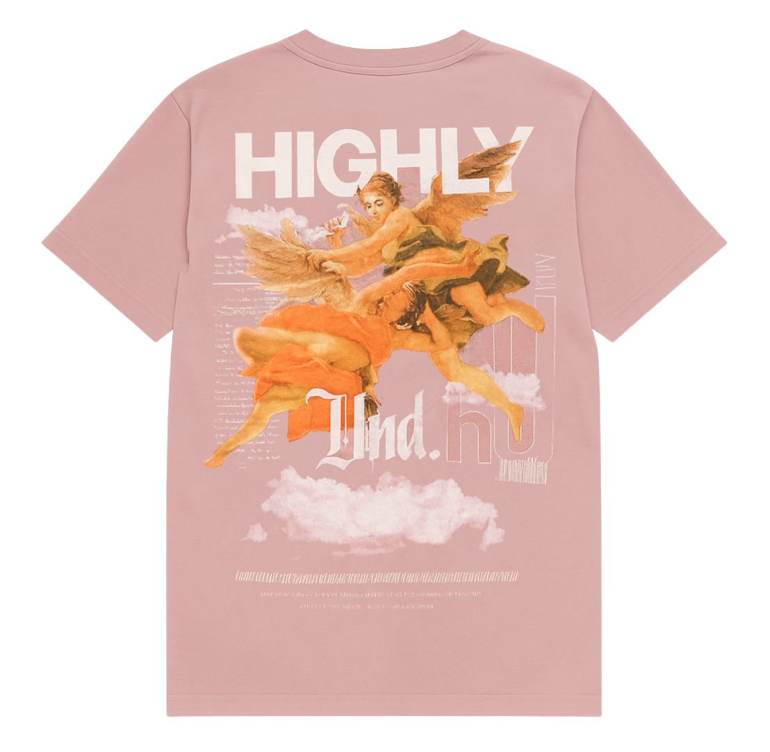 UNDERTD GRAPHIC T-SHIRT WOOD ROSE - US4122W