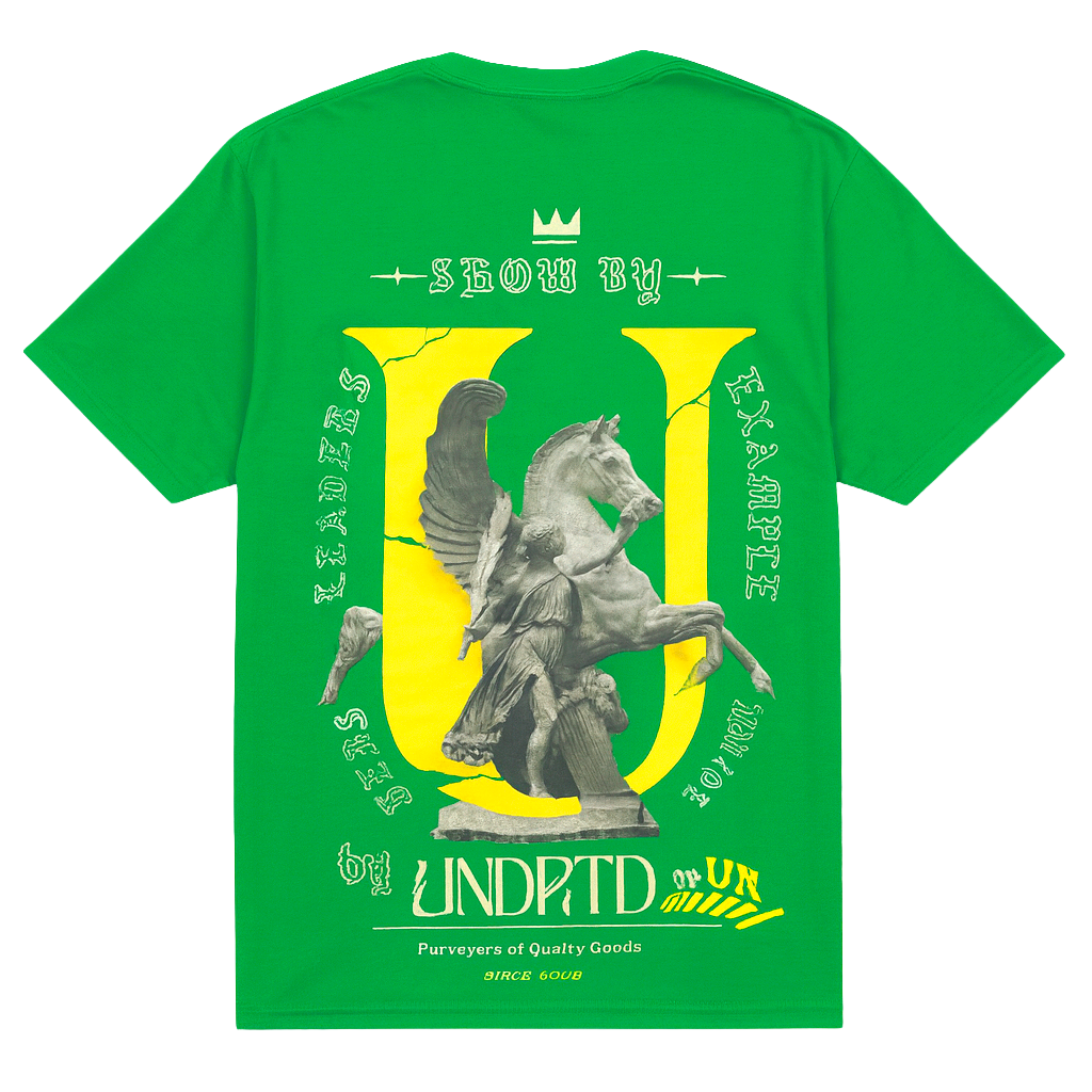 UNDERTD GRAPHIC T-SHIRT PINE GREEN - US4100
