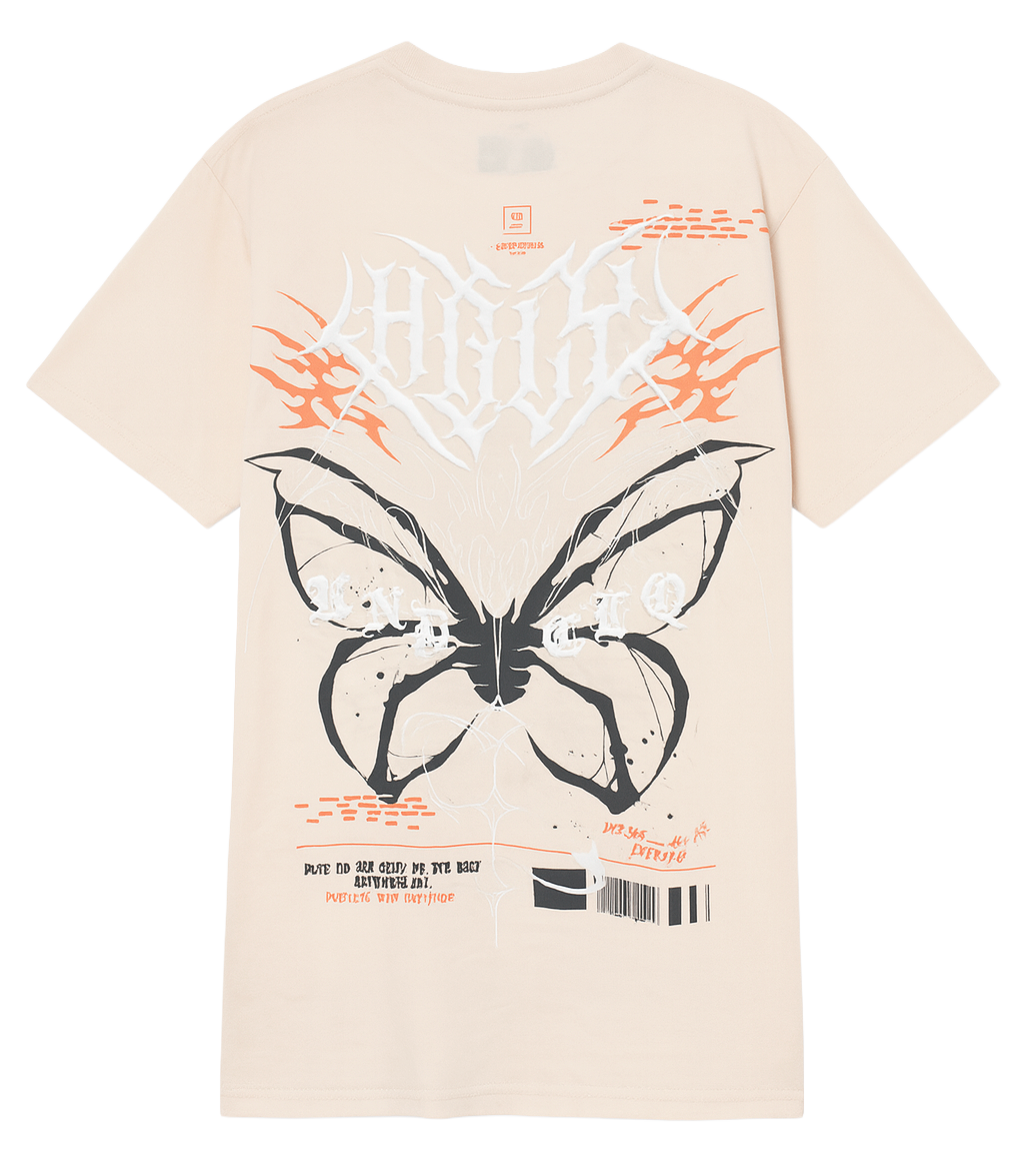 UNDERTD GRAPHIC T-SHIRT IVORY - US5107