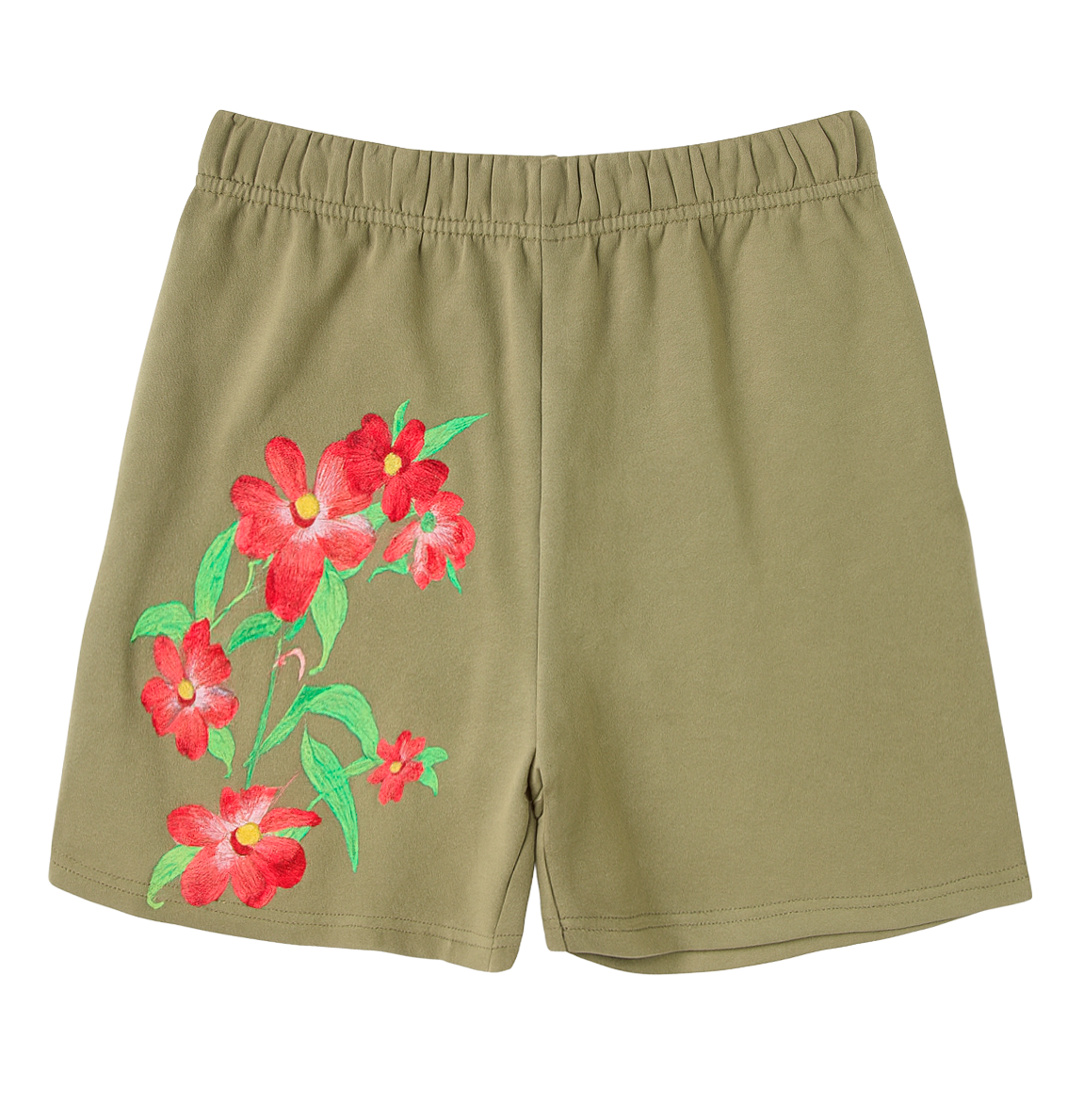 UNDERTD GRAPHIC SWEATS SHORTS DARK OLIVE - US5202