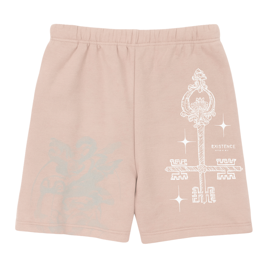 UNDERTD GRAPHIC SWEATS SHORTS MUSHROOM - US5201