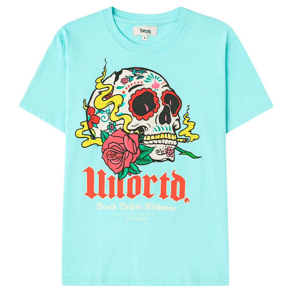 UNDERTD GRAPHIC T-SHIRT MIAMI BLUE - US4106W