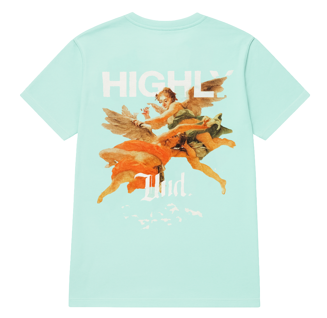 UNDERTD GRAPHIC T-SHIRT LIGHT BLUE - US4122W