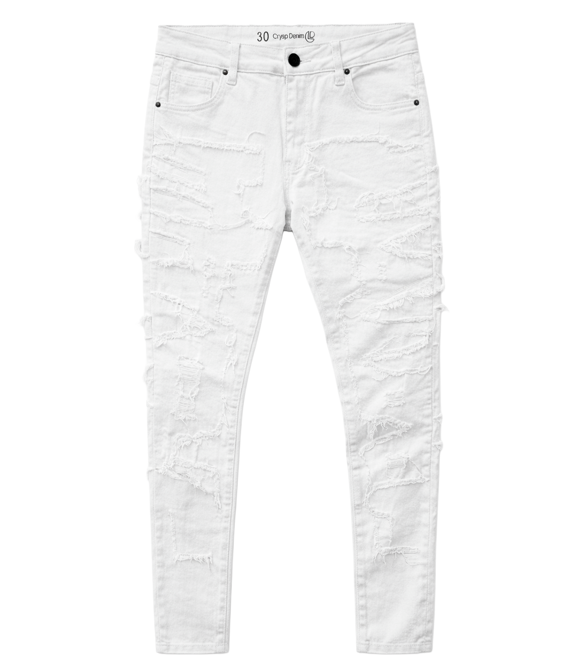 CRYSP DENIM PREMIUM JEANS WHITE - CRYSPR242-018