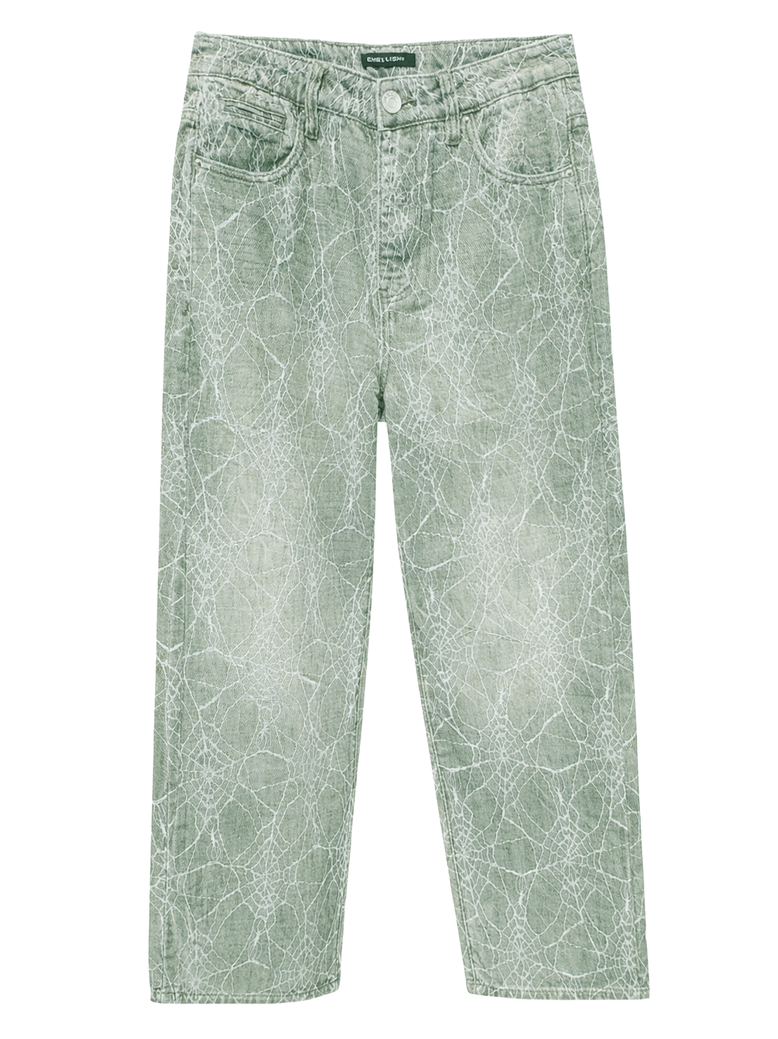 EMBELLISH CARWEB CARPENTER JEANS GREEN - EMBHOL124-016