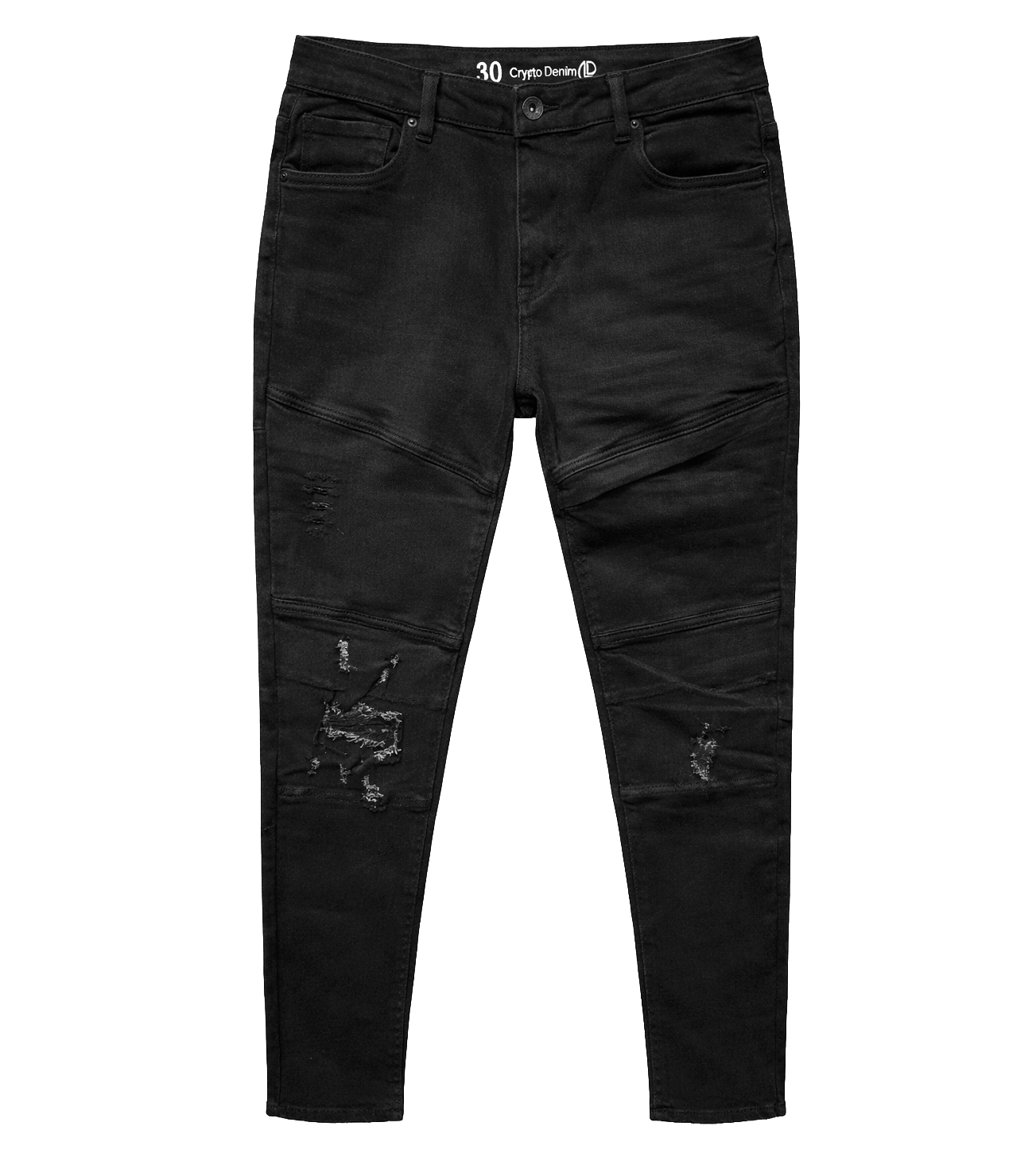 CRYSP DENIM PREMIUM JEANS BLACK - CRYSPQS-103