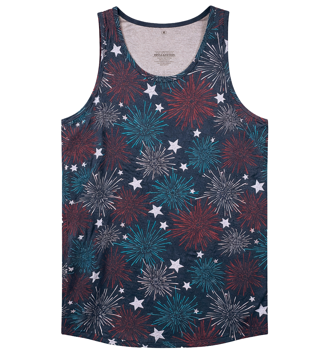LICENSED GRAPHIC TANK TOP NAVY MULTI - LCTNTP25 / OP3179