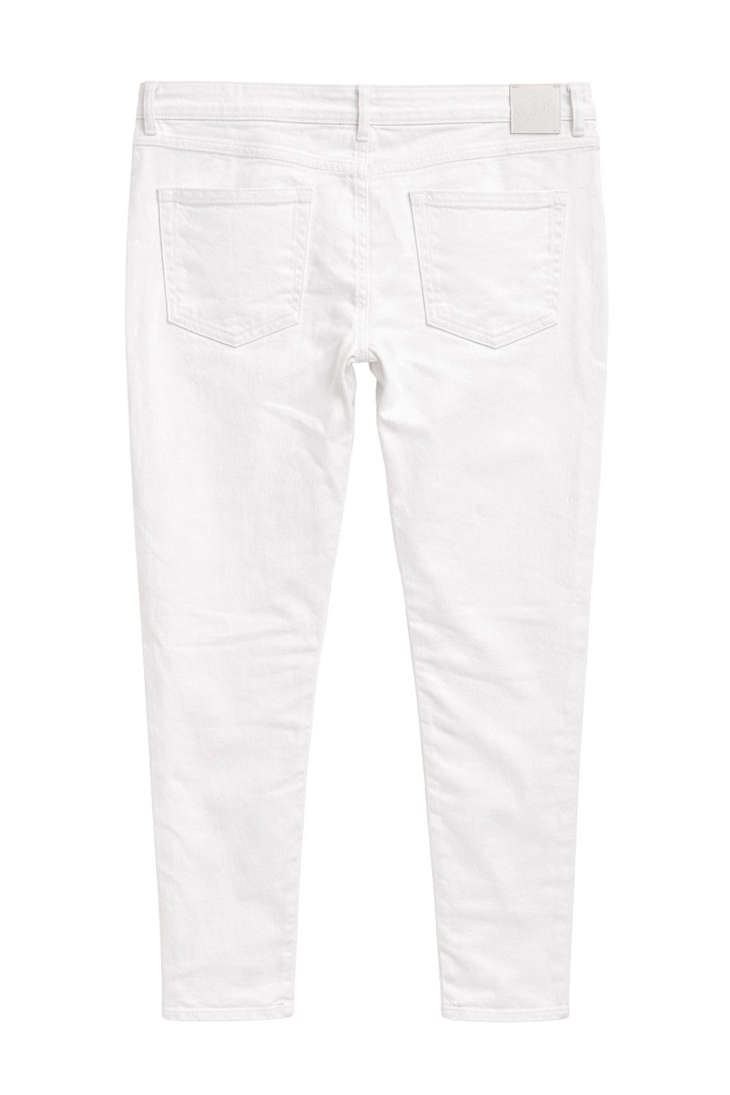 BORN FLY PREMIUM PLUS SIZE DENIM JEANS WHITE - 2303D4691