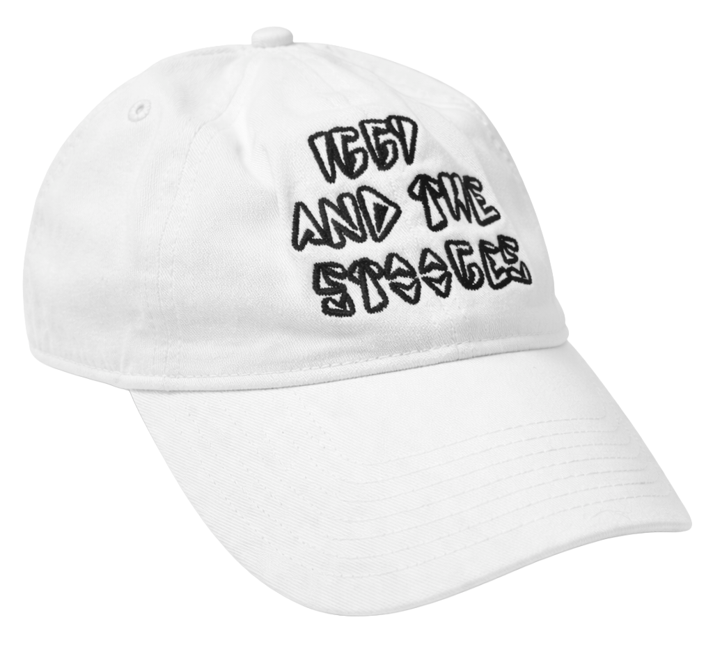 LICENSED IGGY AND THE STOOGES DAD HAT WHITE - STOOGES