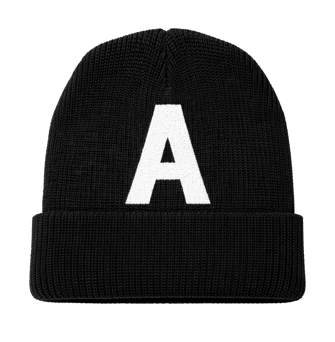 A$AP WORLDWIDE BIG A BEANIE BLACK - 37527804