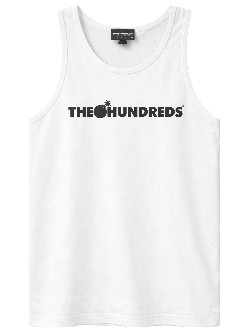 THE HUNDREDS LOGO TANK TOP WHITE - 100TNK09
