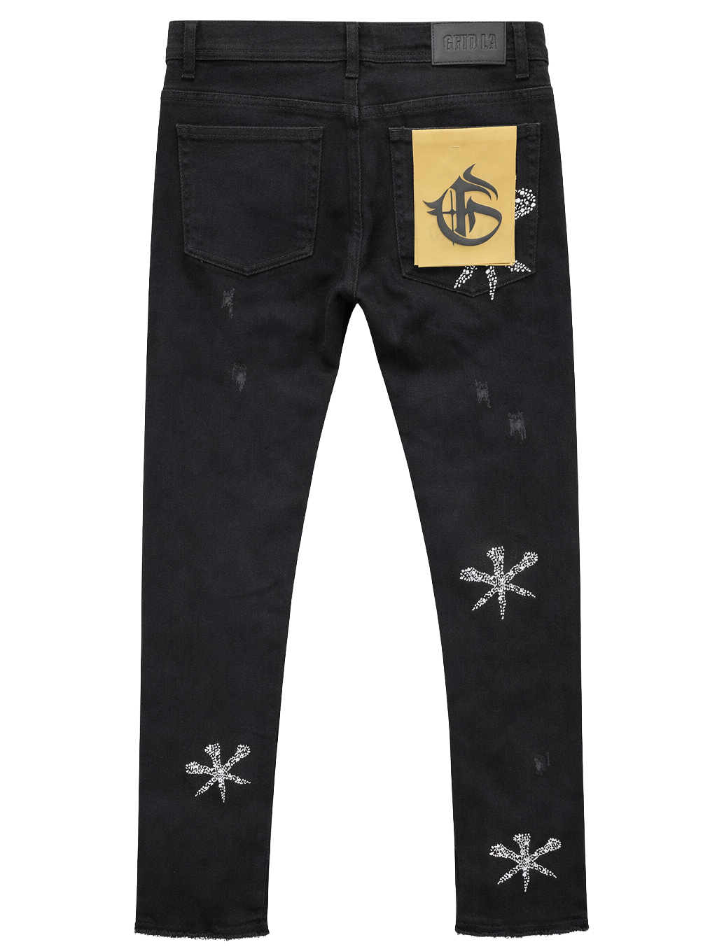 GFTD LA KEITH STACKED JEANS BLACK - GFDSS25-34