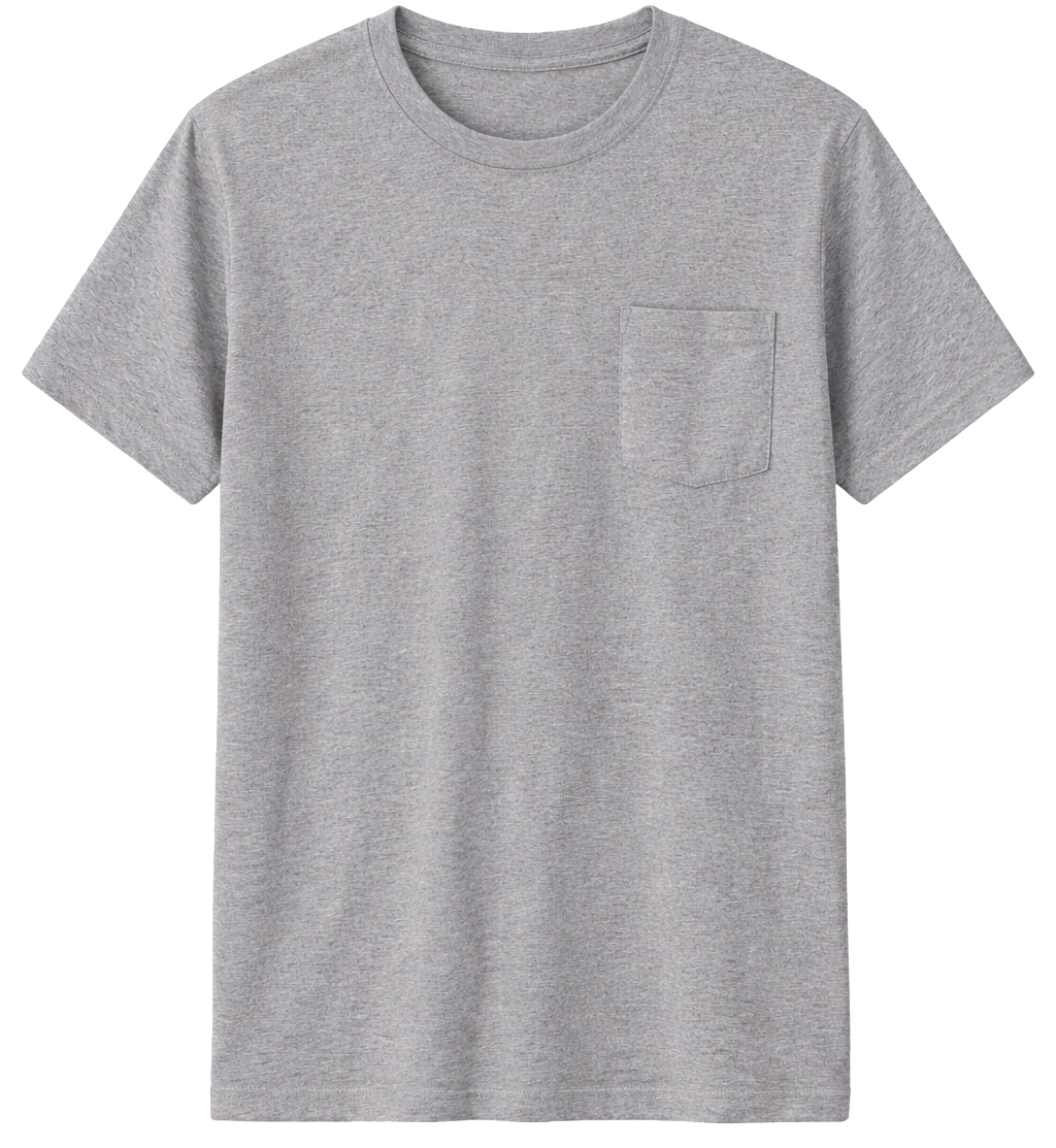 PTO S/S POCKET T-SHIRT SMOKE - NR78-FS22K