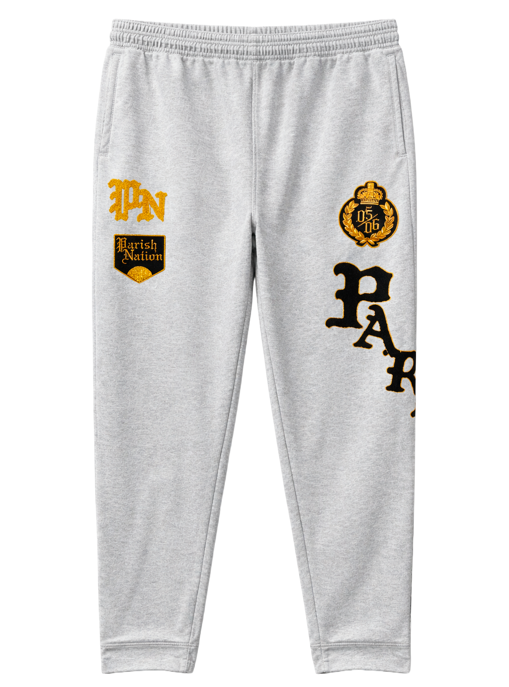 PARISH NATION JOGGER PANTS H. GREY - N05B3004