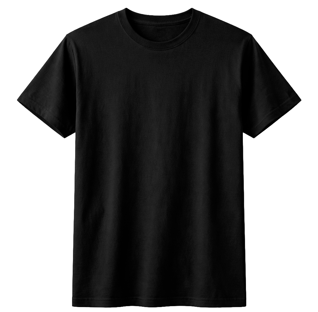 M&O GOLD BLANK T-SHIRT BLACK - GDNTS26 / BLANKS