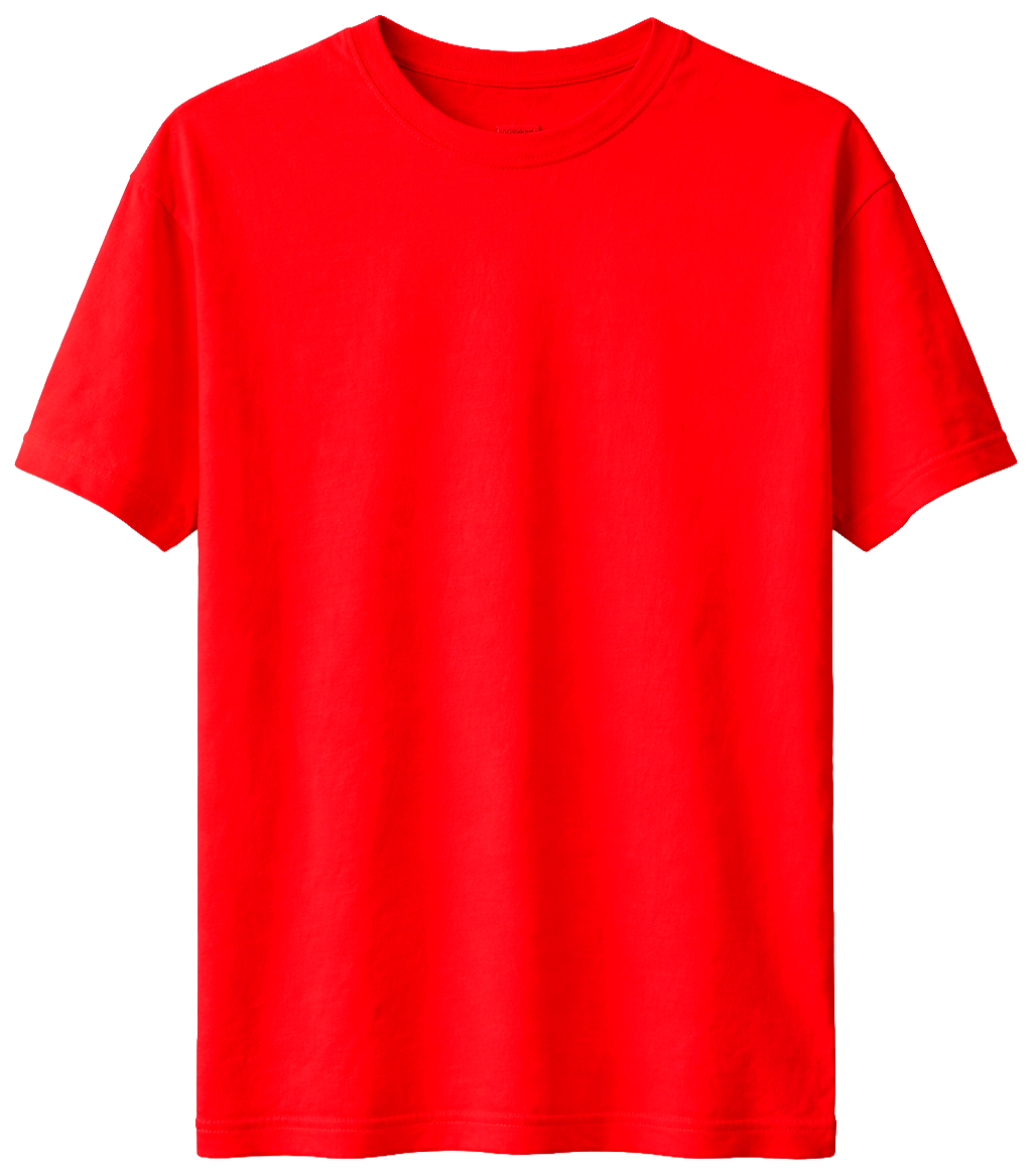 DEATH ROW BLANK NO PRINT T-SHIRT RED - SST23-700 / BLANKS