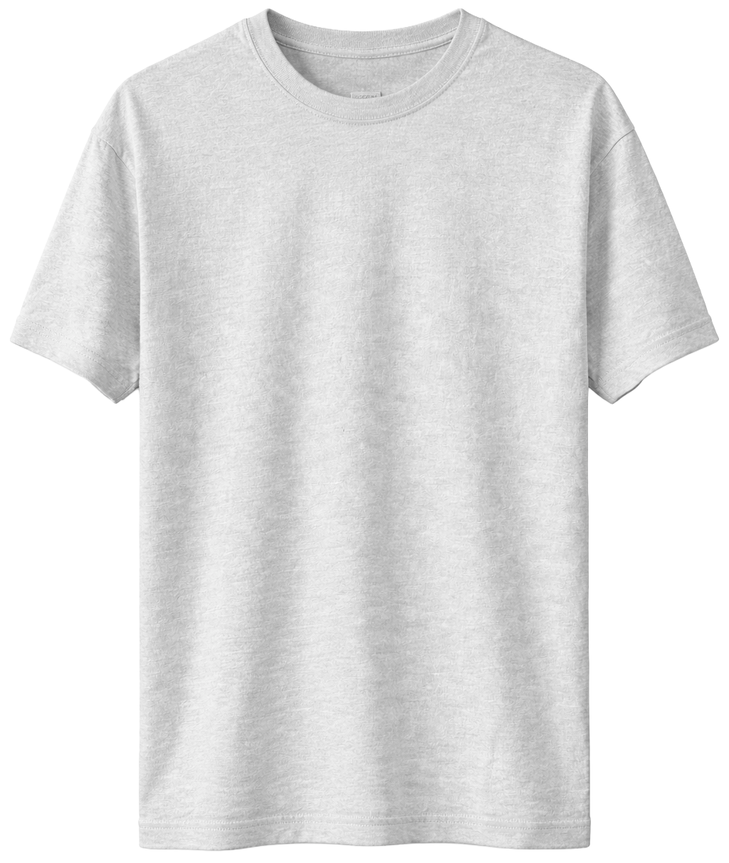 DEATH ROW BLANK NO PRINT T-SHIRT H GREY - SST23-700 / BLANKS - Steal Deal 