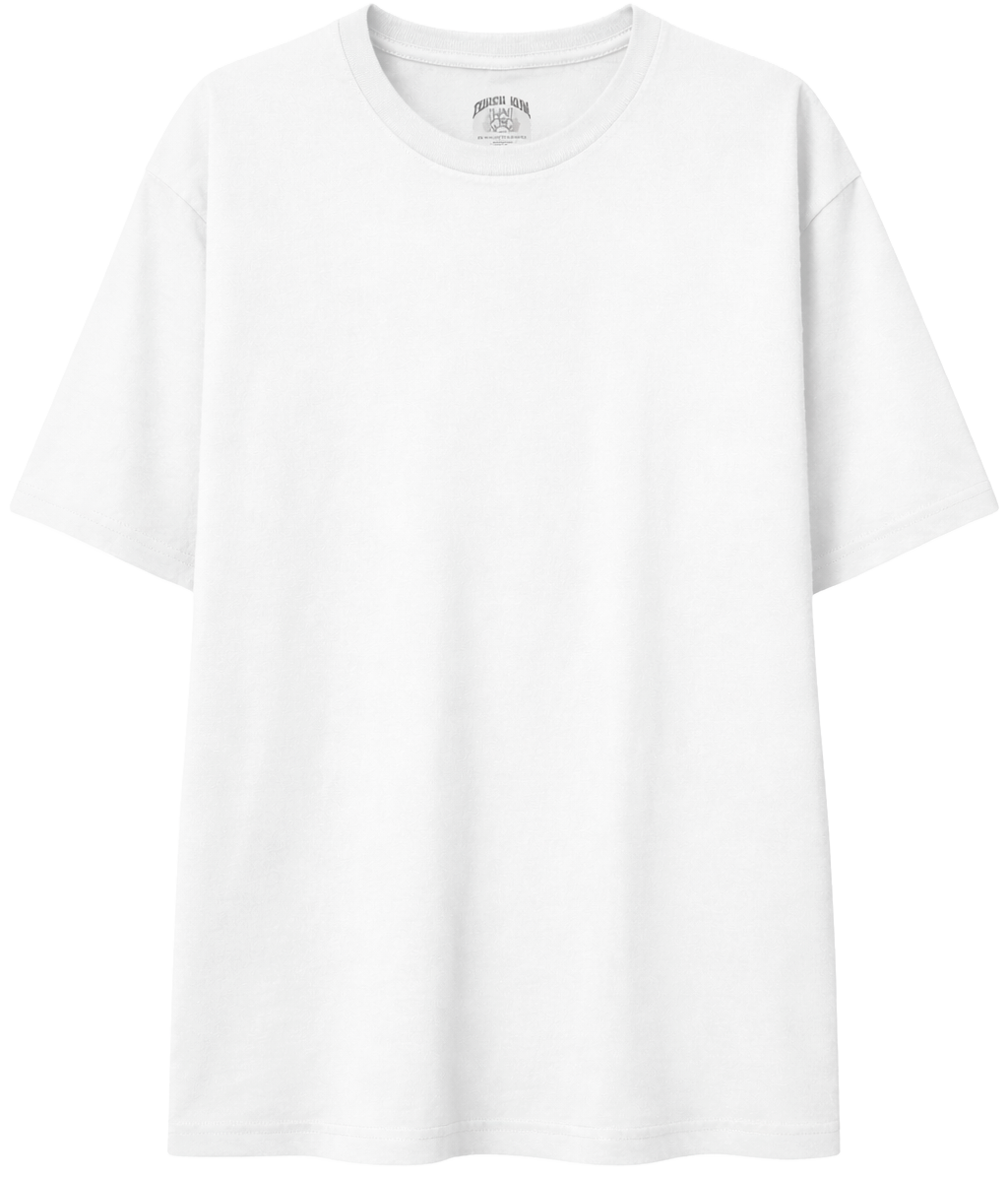 DEATH ROW BLANK PRINT TAG T-SHIRT WHITE - SST23-700 / BLANKS - Steal Deal 