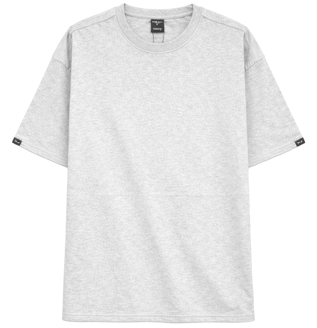 CROOKS & CASTLES BLANK T-SHIRT GREY MIX - SN-500 / BLANKS