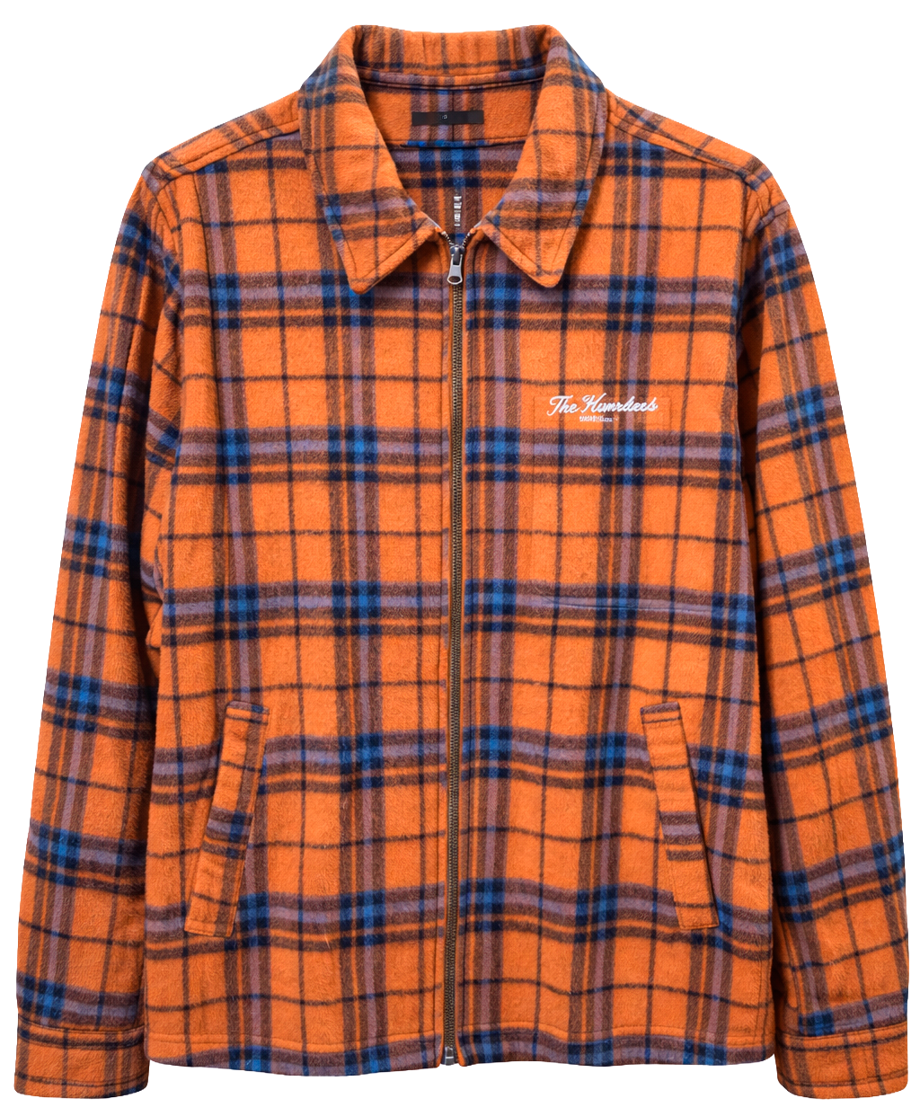 THE HUNDREDS SEVILLE WOVEN JACKET ORANGE - T24W108016