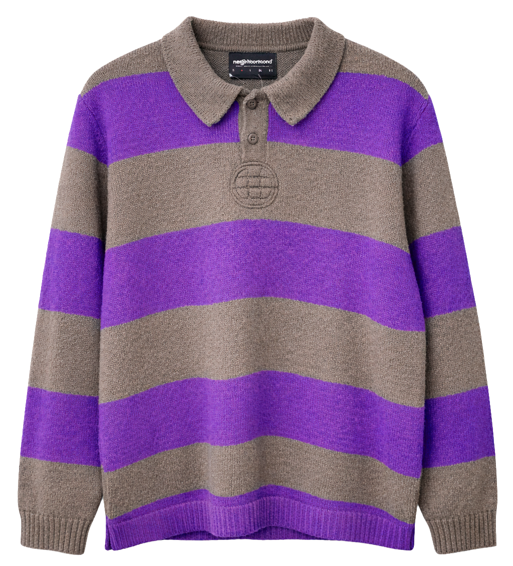 THE HUNDREDS ASSORTED L/S RUGBY SWEATER ASST - T24W109002