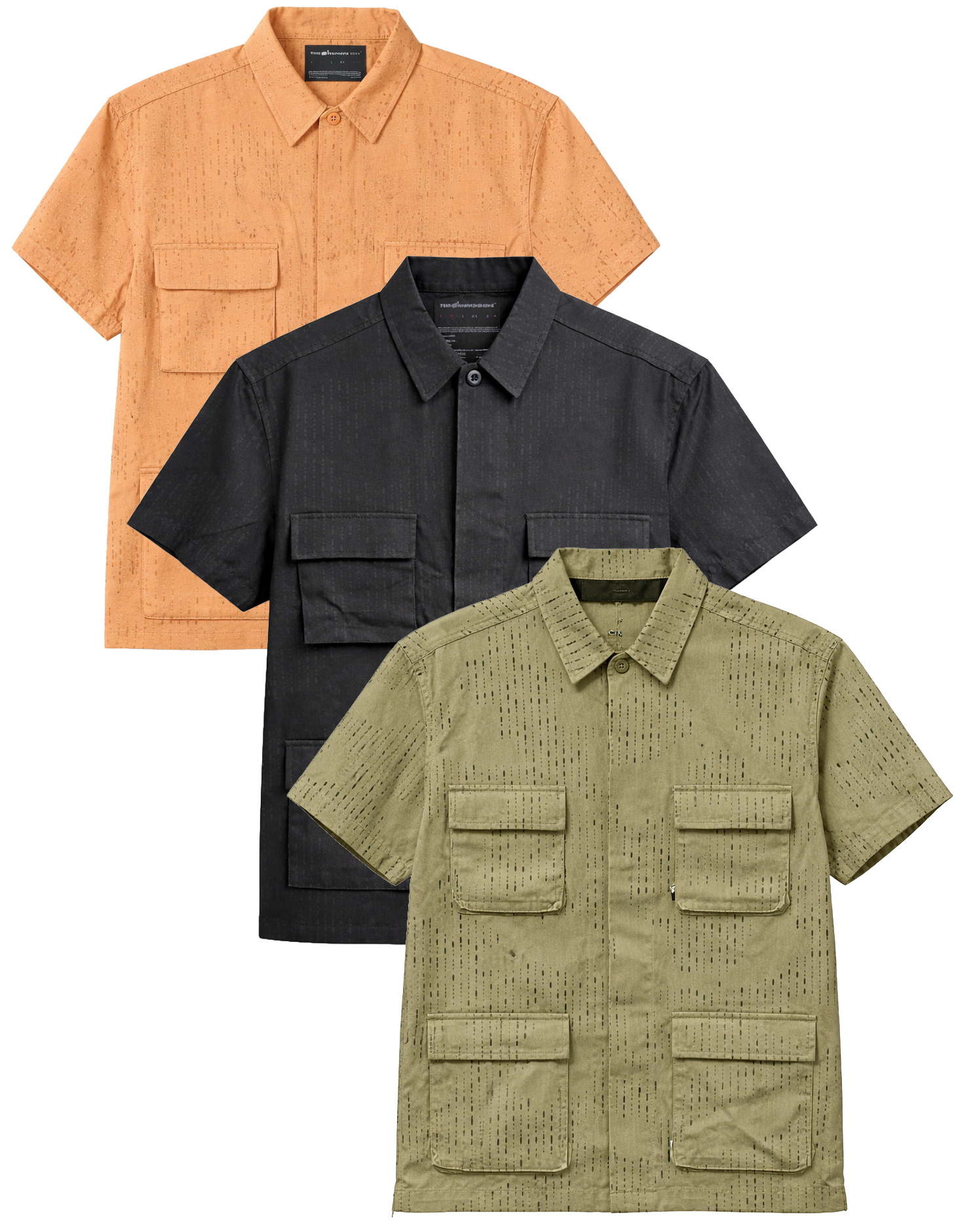 THE HUNDREDS ASSORTED S/S B/D WOVEN SHIRTS ASST - T24P208006