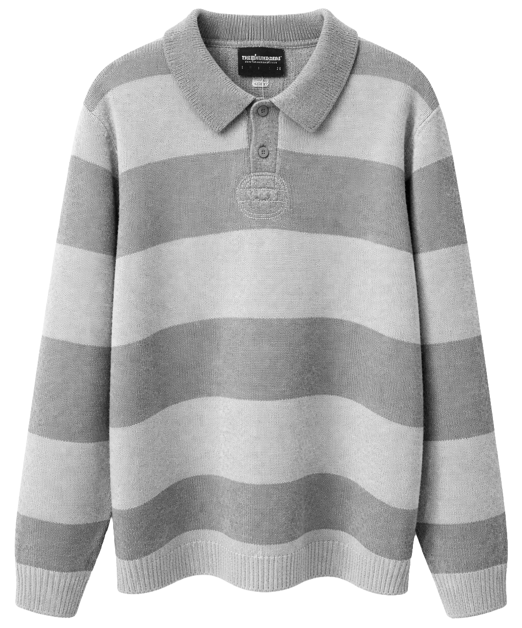THE HUNDREDS ASSORTED L/S RUGBY SWEATER ASST - T24W109002