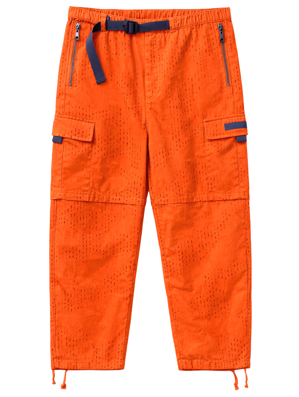 THE HUNDREDS CONVERTABLE CARGO PANTS ORANGE - T24P204027