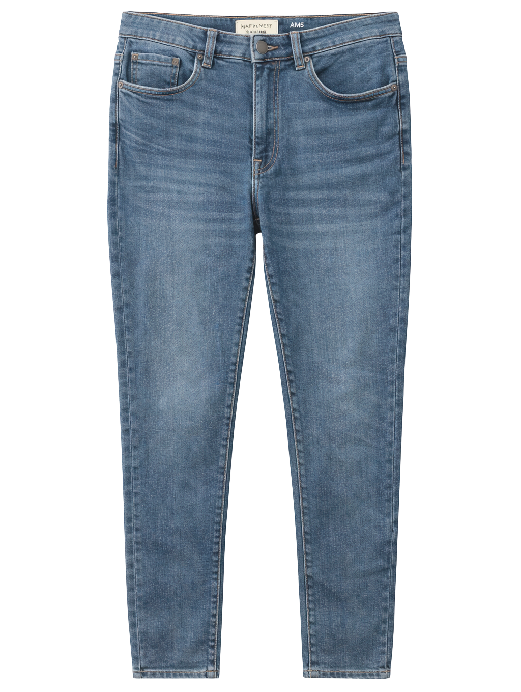 WARP + WEFT AMSTERDAM SLIM JEANS BLUE SLATE - 478734