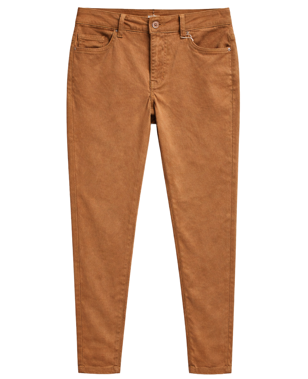 WARP + WEFT AMSTERDAM SLIM TWILL PANTS RUSSET - 484032