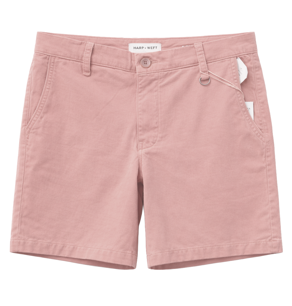 WARP + WEFT CHINO SHORT SALMON - 514707