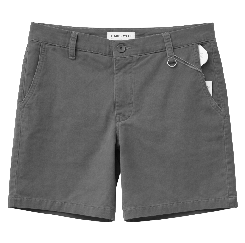 WARP + WEFT CHINO SHORT GREY - 441007