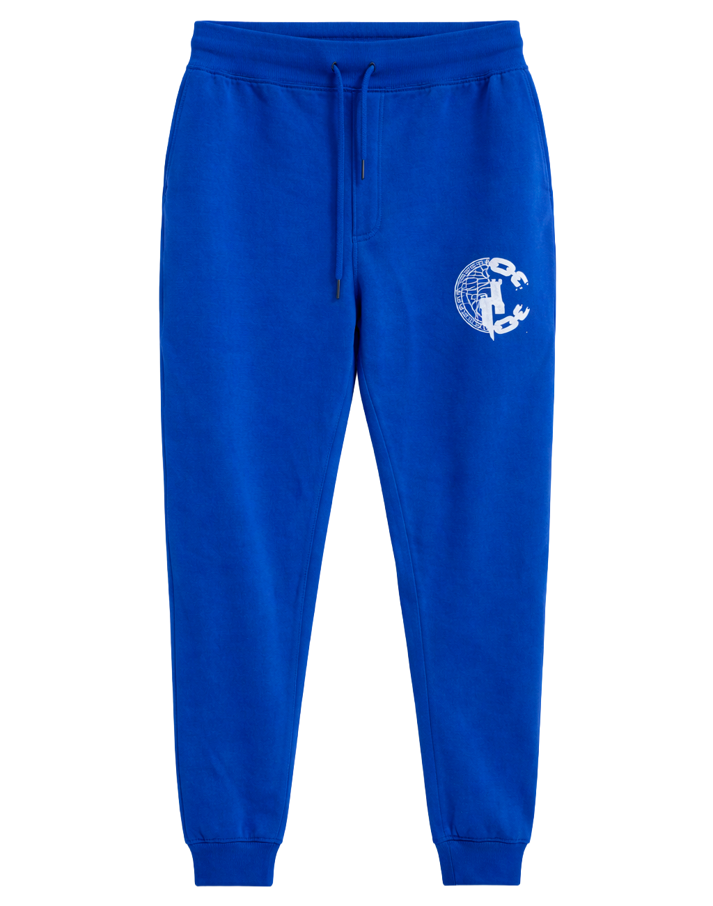 CROOKS & CASTLES GRAPHIC JOGGER PANTS ROYAL - C2150637