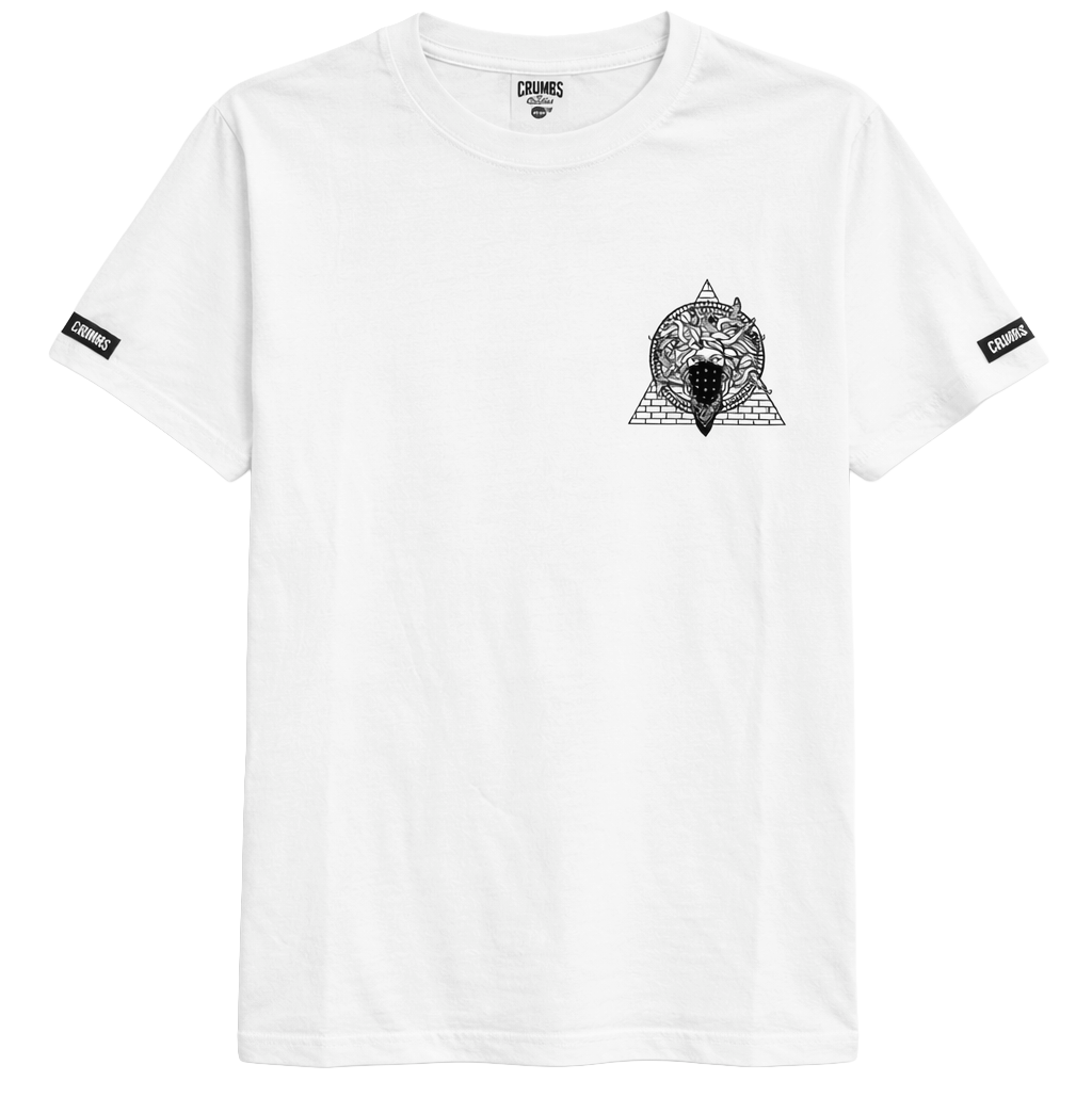 CROOKS & CASTLES GRAPHIC T-SHIRT WHITE - QS200734