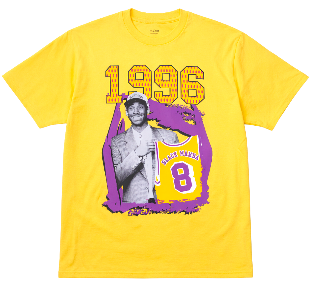 RETRO KICKS KOBE 1996 T-SHIRT YELLOW - KOBE