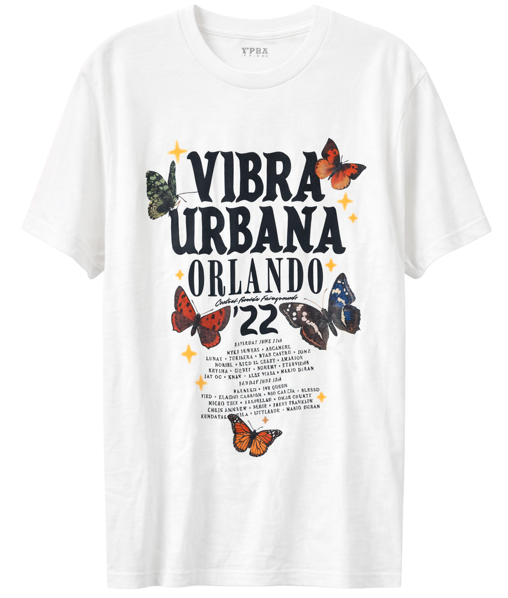 VIBRA URBANA ORLANDO T-SHIRT WHITE - SSVUOU