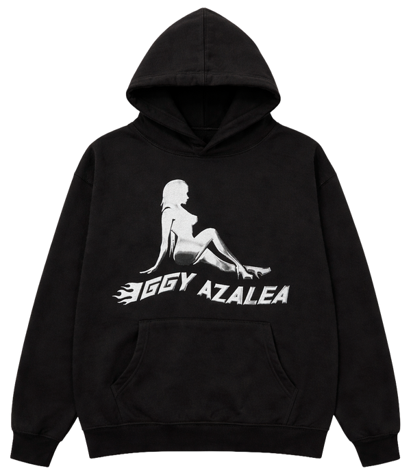 iggy フーディー ブラック IGGY AZALEA WALK A MILE HOODIE BLACK - IGGY-STRIP | Steal Deal