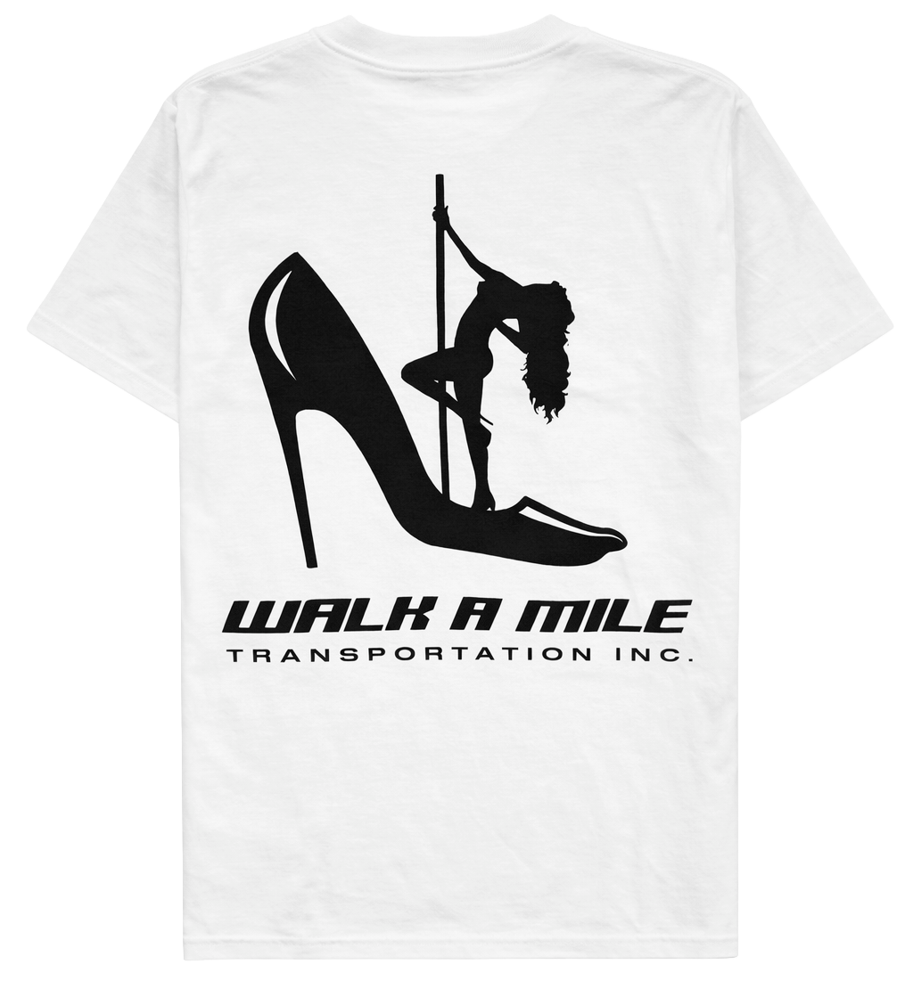 IGGY AZALEA WALK A MILE T-SHIRT WHITE - IGGY-STP