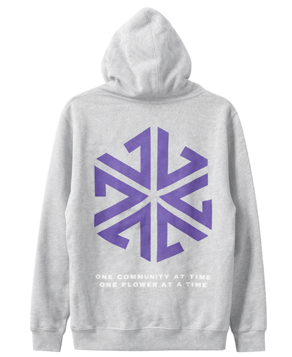 LICENSED VIOLA GRAPHIC HOODIE GREY - VLAHD