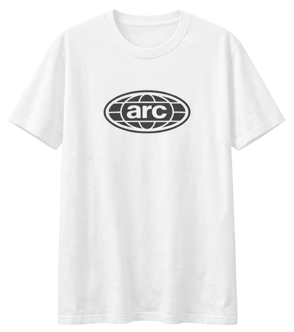 ARC FESTIVAL LOGO T-SHIRT WHITE - SSARCGLD