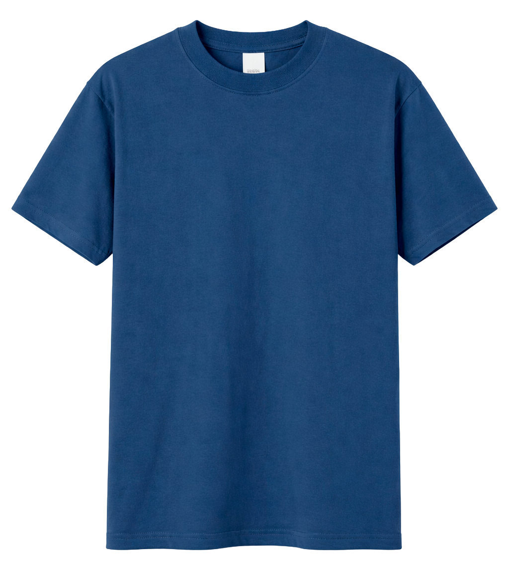 BLANK GARMENT WASH T-SHIRT PAGEANT BLUE - IDPRSSS