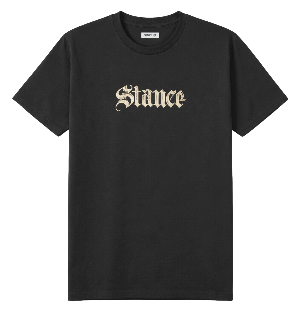 STANCE IT WAS ALL T-SHIRT BLACK - A3SS1D24IT