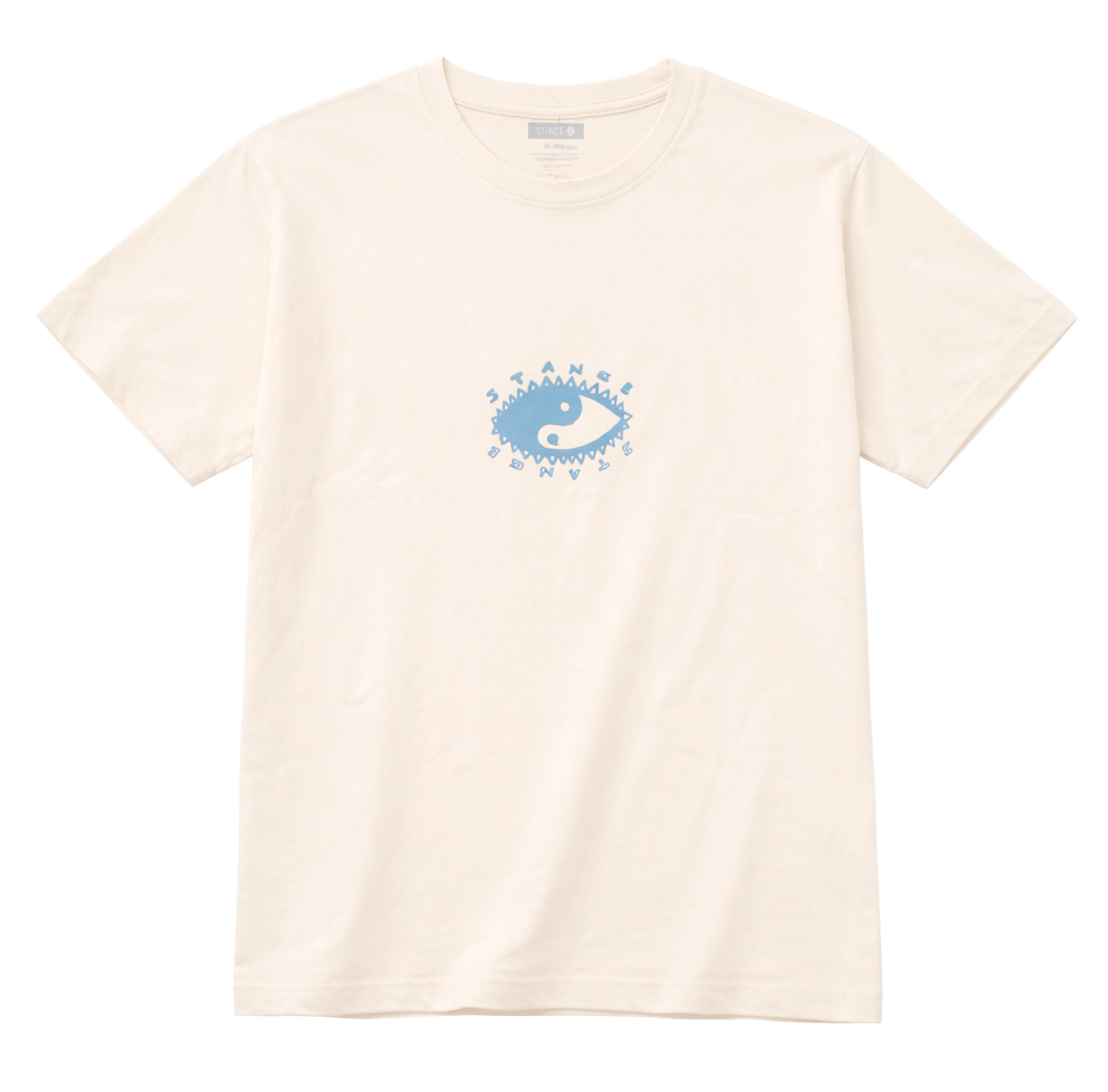 STANCE BLINDS EYE T-SHIRT VINTAGE WHITE - A3SS1D24BL