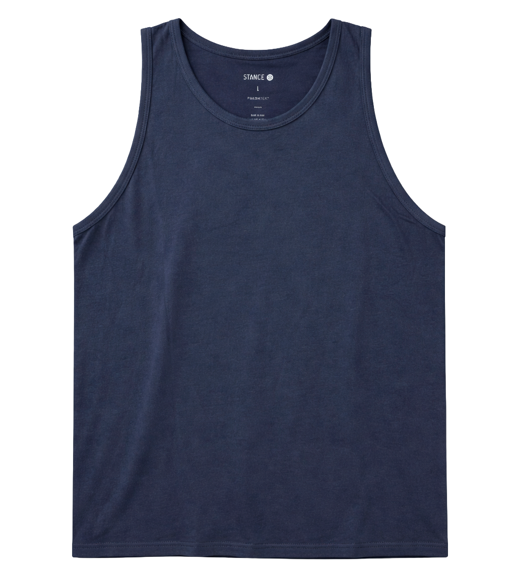 STANCE PERFORMANCE TANK TOP DARK NAVY - MAPPA23FTK