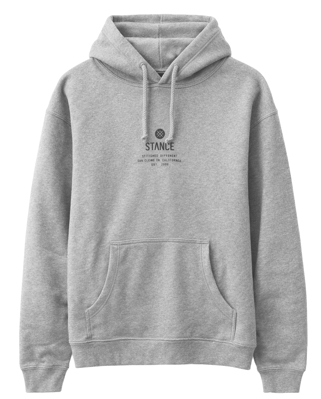 STANCE ESTABLISHED HOODIE GHRANITE - AFH1A24STA