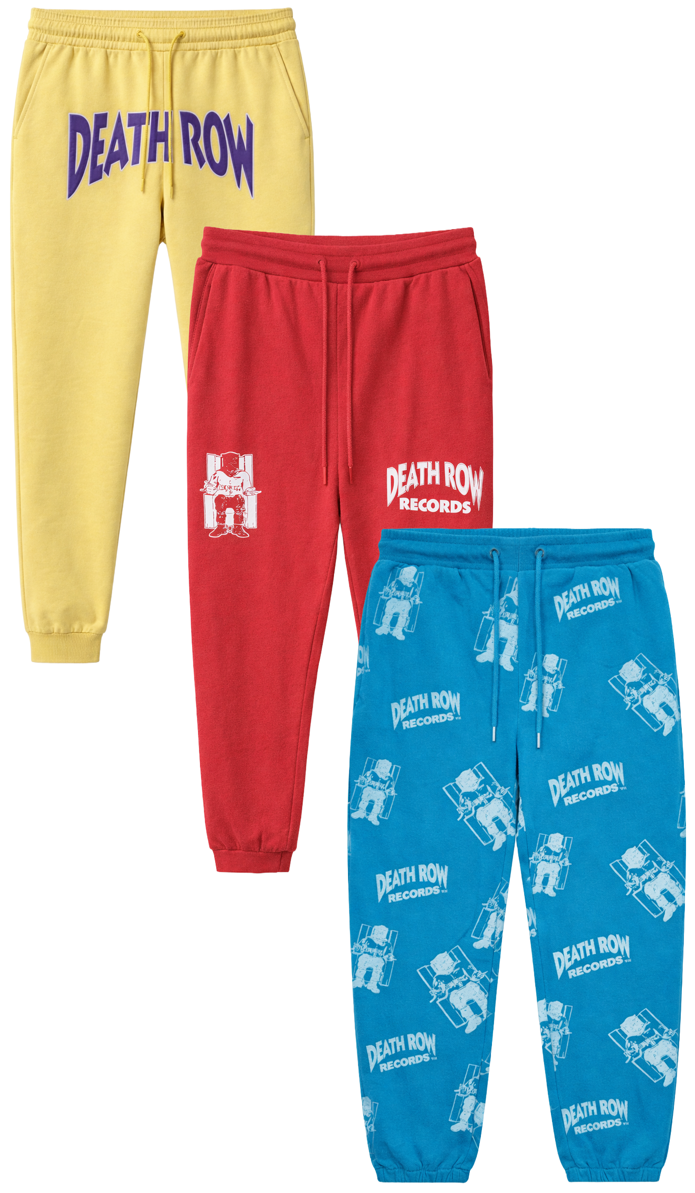 DEATH ROW RECORDS ASSORTED JOGGER PANTS ASST - DRJGRA