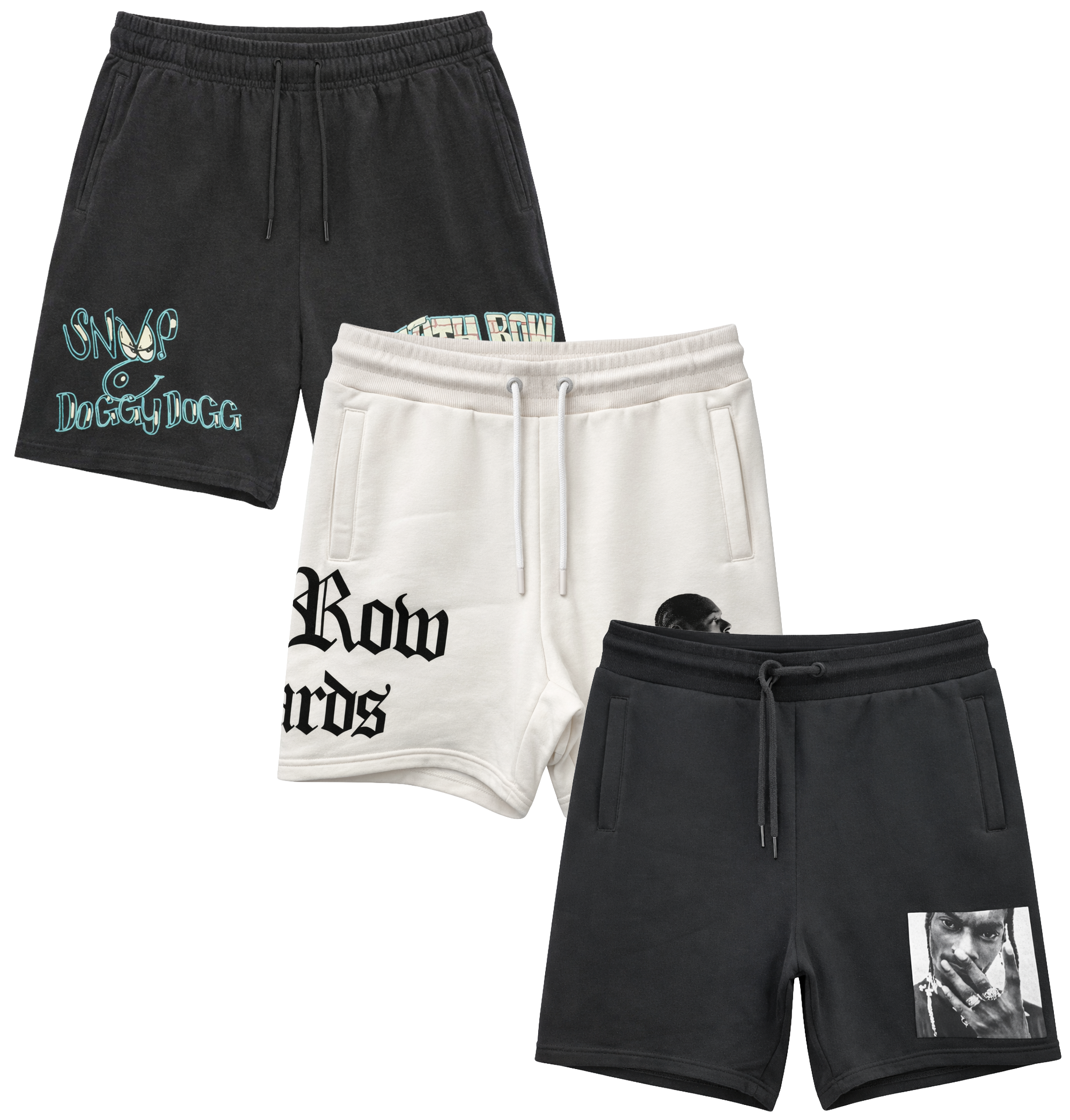 DEATH ROW RECORDS ASSORTED SWEATSHORTS ASST - DRSWTSHT