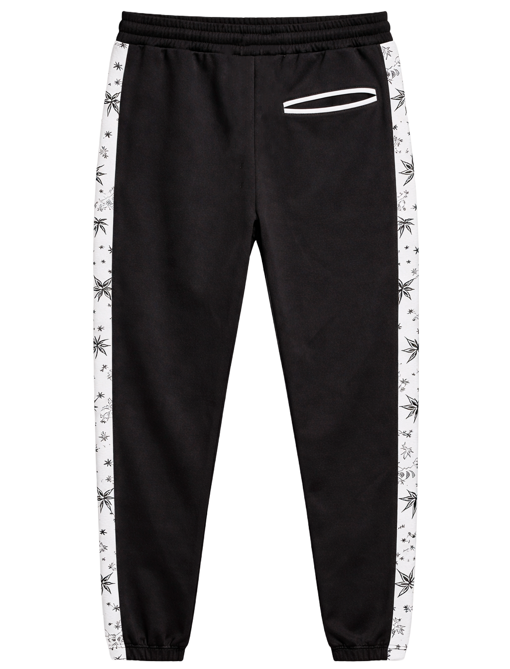 DEATH ROW RECORDS DIRTY PRINT TRACK PANTS BLACK - 2DR01600