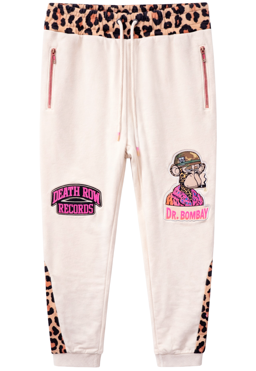 DEATH ROW RECORDS DIRTY PRINT JOGGER PANTS CORAL - 2XC01615